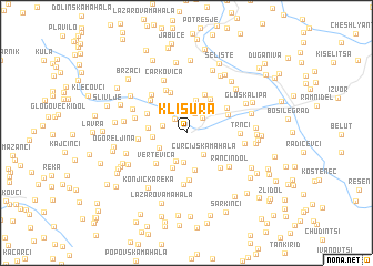 map of Klisura