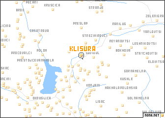 map of Klisura