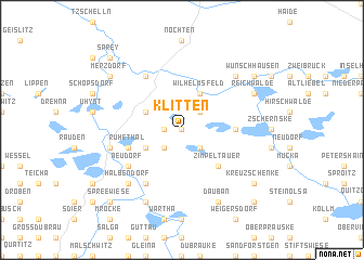 map of Klitten