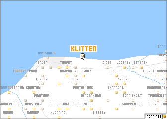 map of Klitten