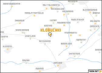 map of Klobuchki