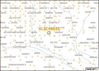 map of Klöchberg