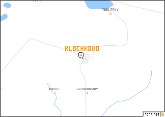 map of Klochkovo