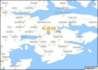 map of Klocke