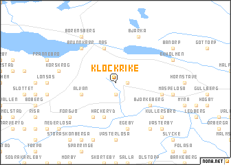 map of Klockrike