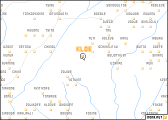 map of Kloe