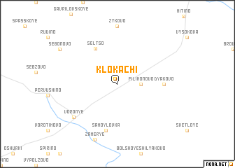 map of Klokachi