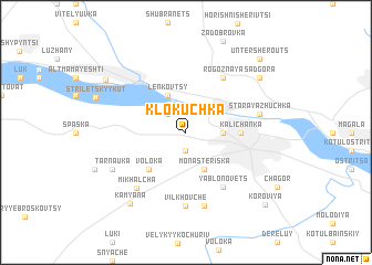 map of Klokuchka