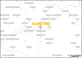 map of Klong Trau