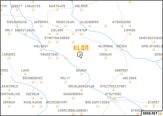 map of Klon