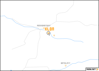 map of Klon