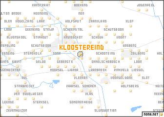 map of Kloostereind