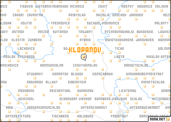 map of Klopanov