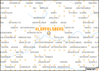 map of Klöpfelsberg