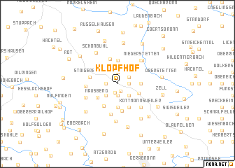map of Klopfhof