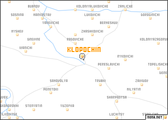 map of Klopochin