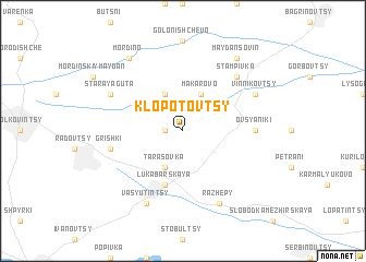 map of Klopotovtsy