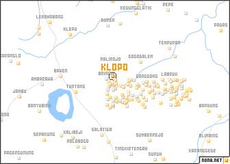 map of Klopo