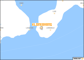 map of Kloreamang