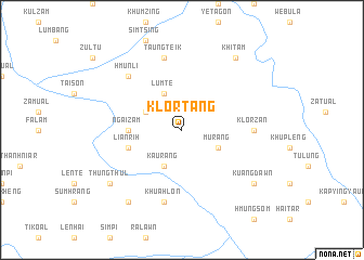 map of Klortang