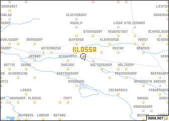 map of Klossa