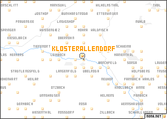 map of Kloster Allendorf