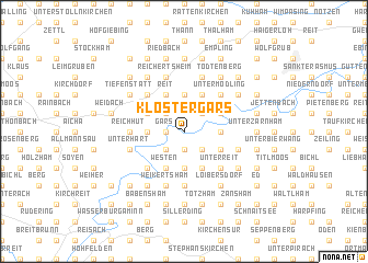 map of Klostergars