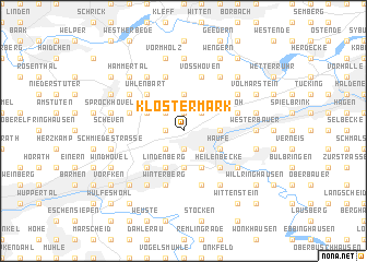 map of Klostermark