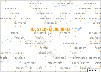 map of Klosterreichenbach