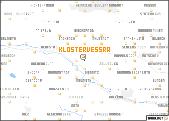 map of Kloster Veßra