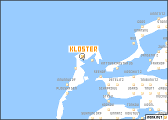 map of Kloster