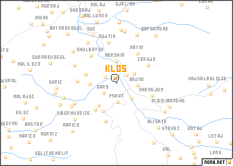 map of Klos