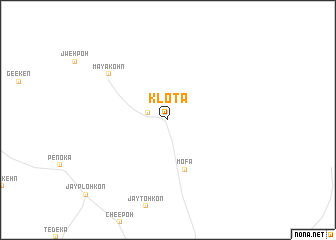 map of Klota