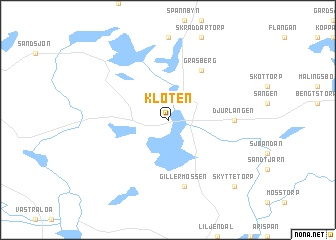 map of Kloten