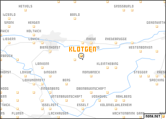 map of Klötgen