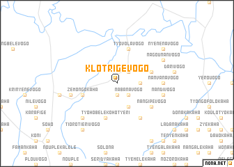 map of Klotrigévogo