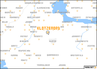 map of Klötze Nord