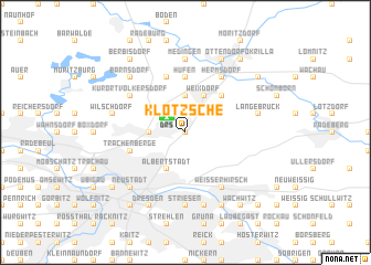 map of Klotzsche