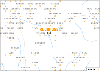 map of Kloupossi