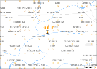 map of Klove