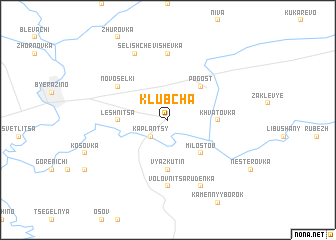 map of Klubcha