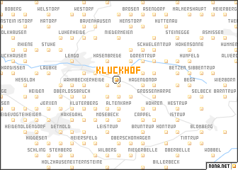 map of Kluckhof