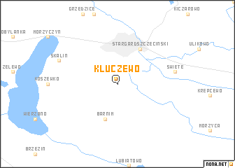 map of Kluczewo