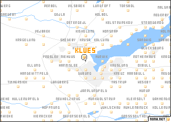 map of Klues