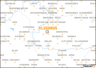 map of Klughaus