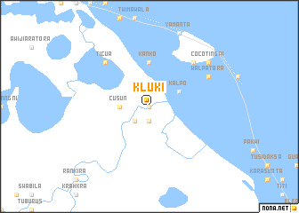 map of Kluki