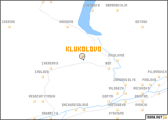 map of Klukolovo