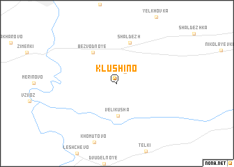 map of Klushino