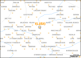 map of Kluski