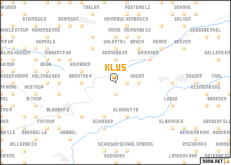 map of Klus